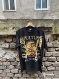 Vintage 90s Sepultura Against Tee Hoodie, Sweatshirt | FlexRushtees.com