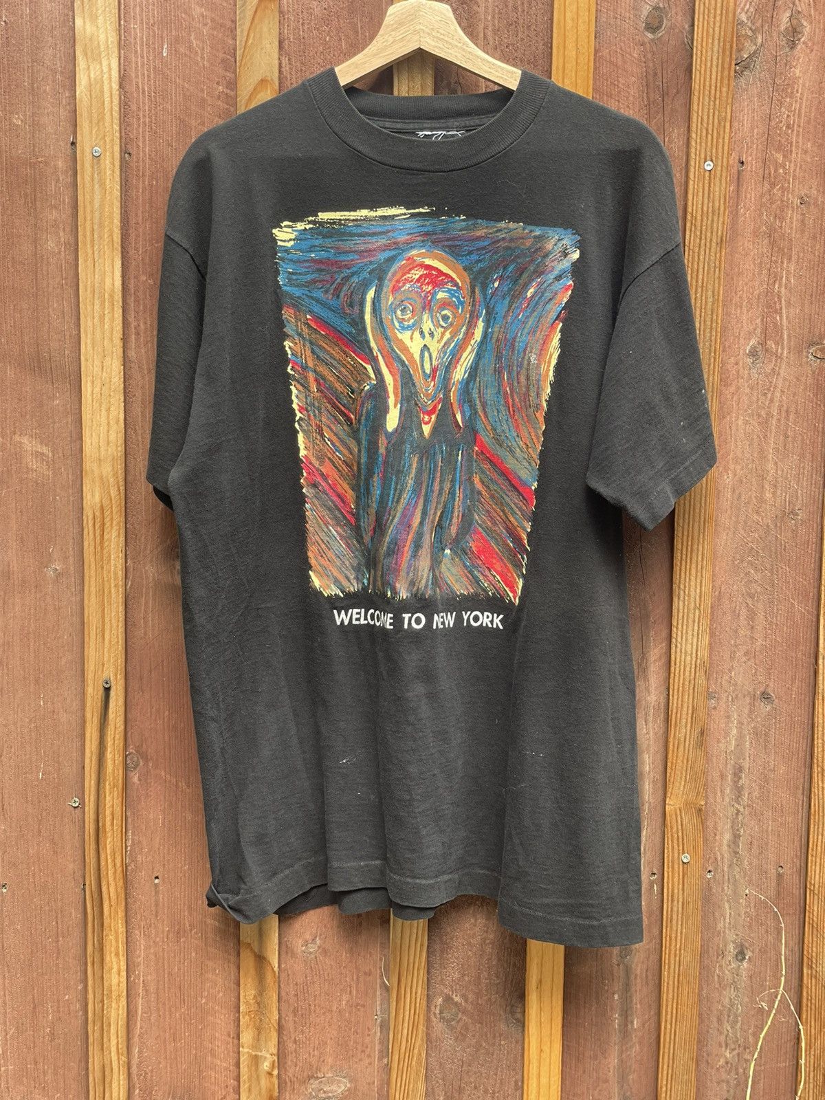 Rare Vintage Vincent Van Gogh Scream T Shirt Hoodie, Sweatshirt | FlexRushtees.com