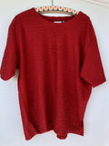 Vintage Very Rate Cable Knit Structure Tee Red Grail Hoodie, Sweatshirt | FlexRushtees.com