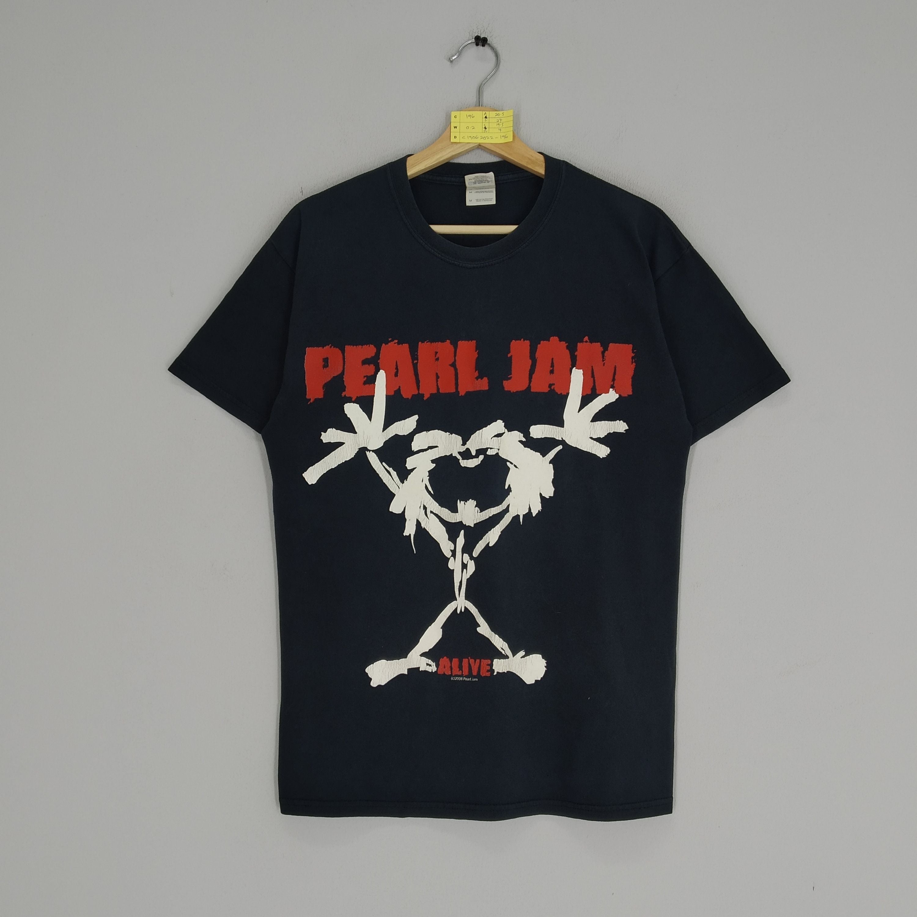Vintage Y2k Pearl Jam Alive Sticky Tour Grunge Band T-Shirts, Hoodie, Sweatshirt | FlexRushtees.com