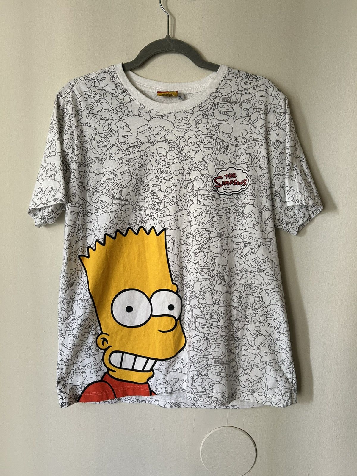 Other The Simpsons Bart Logo Head Character Tee Xl Hoodie, Sweatshirt | FlexRushtees.com
