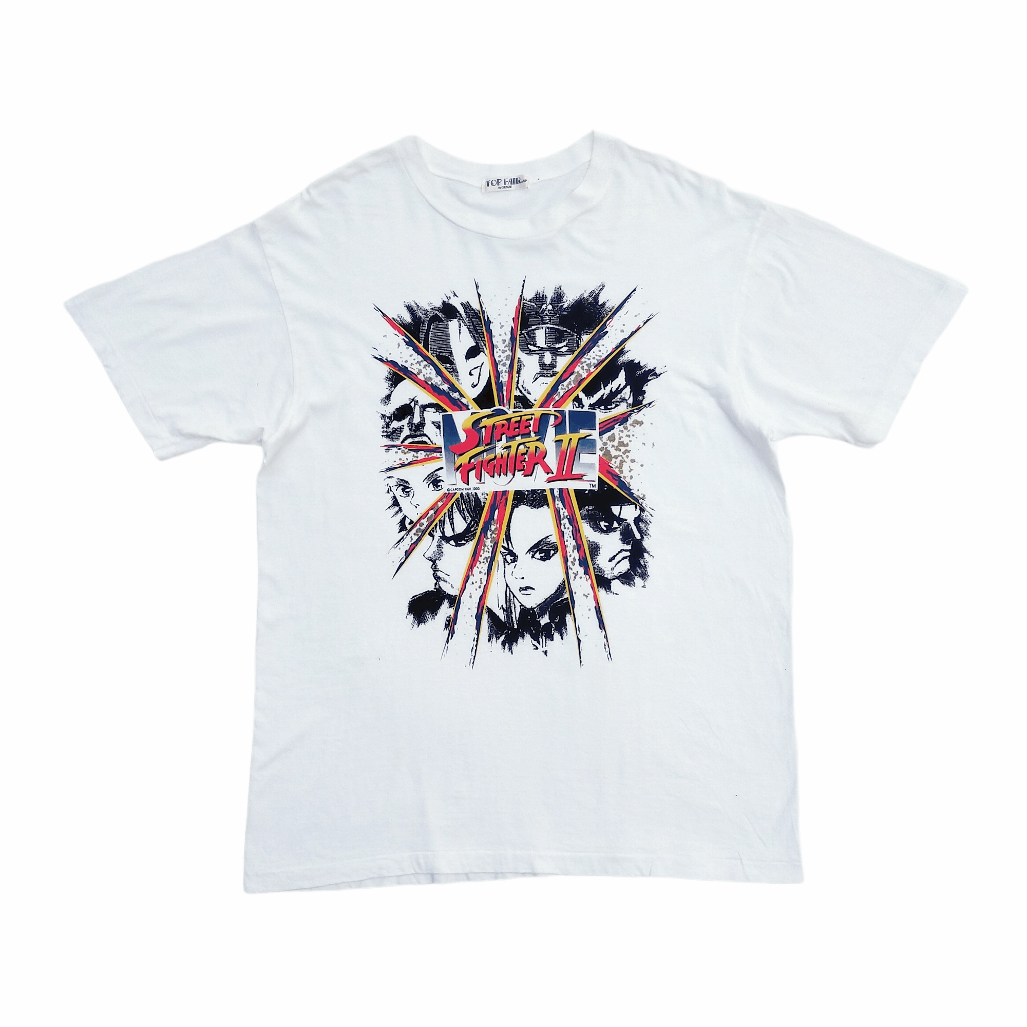 Vintage 90s Street Fighter Ii Capcom Shirt