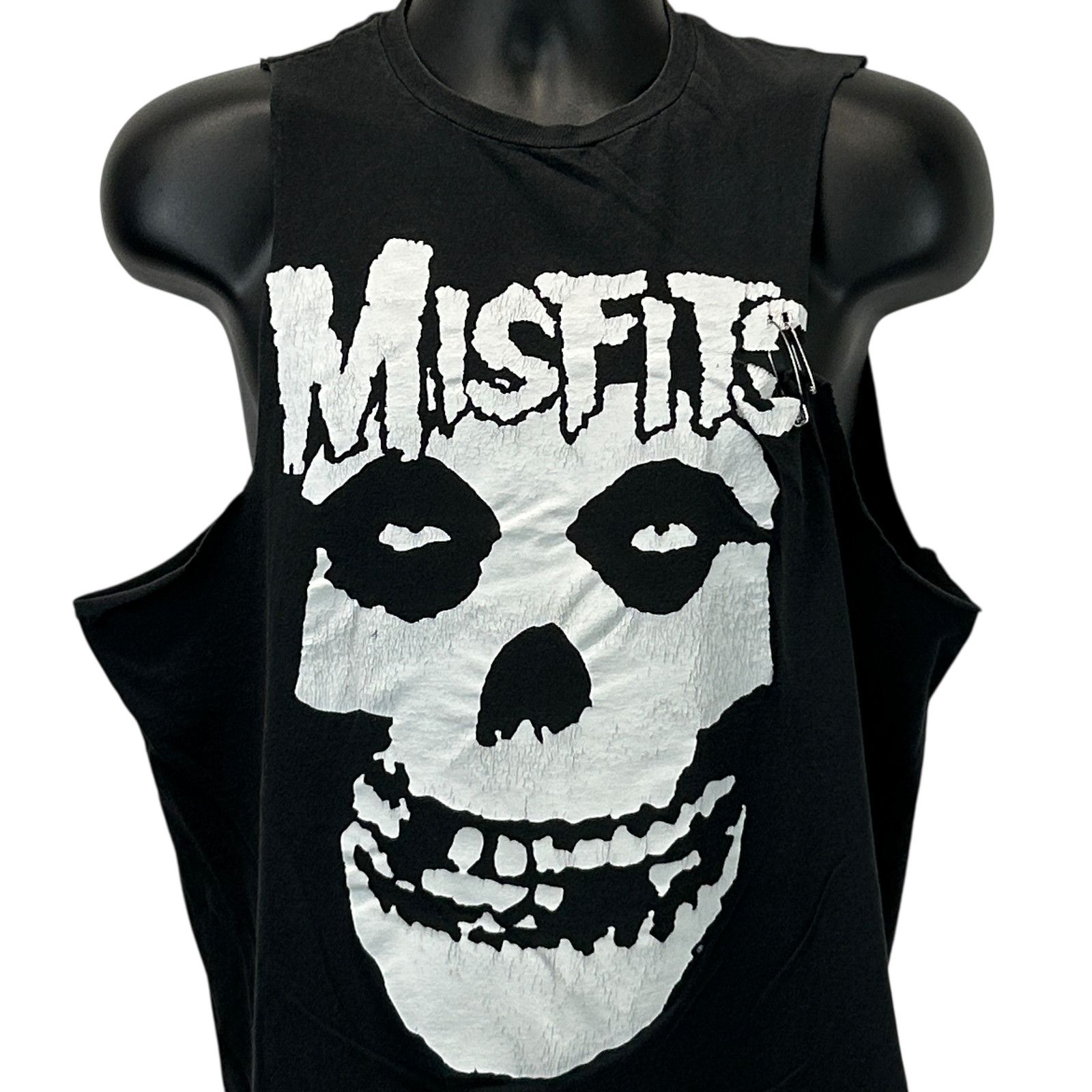 Distressed Misfits Sleeveless T Shirt Mens L Large Hoodie, Sweatshirt | FlexRushtees.com