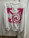 White 2013 Off White Exactly The Opposite Arrow Crewneck T-Shirts, Hoodie, Sweatshirt | FlexRushtees.com