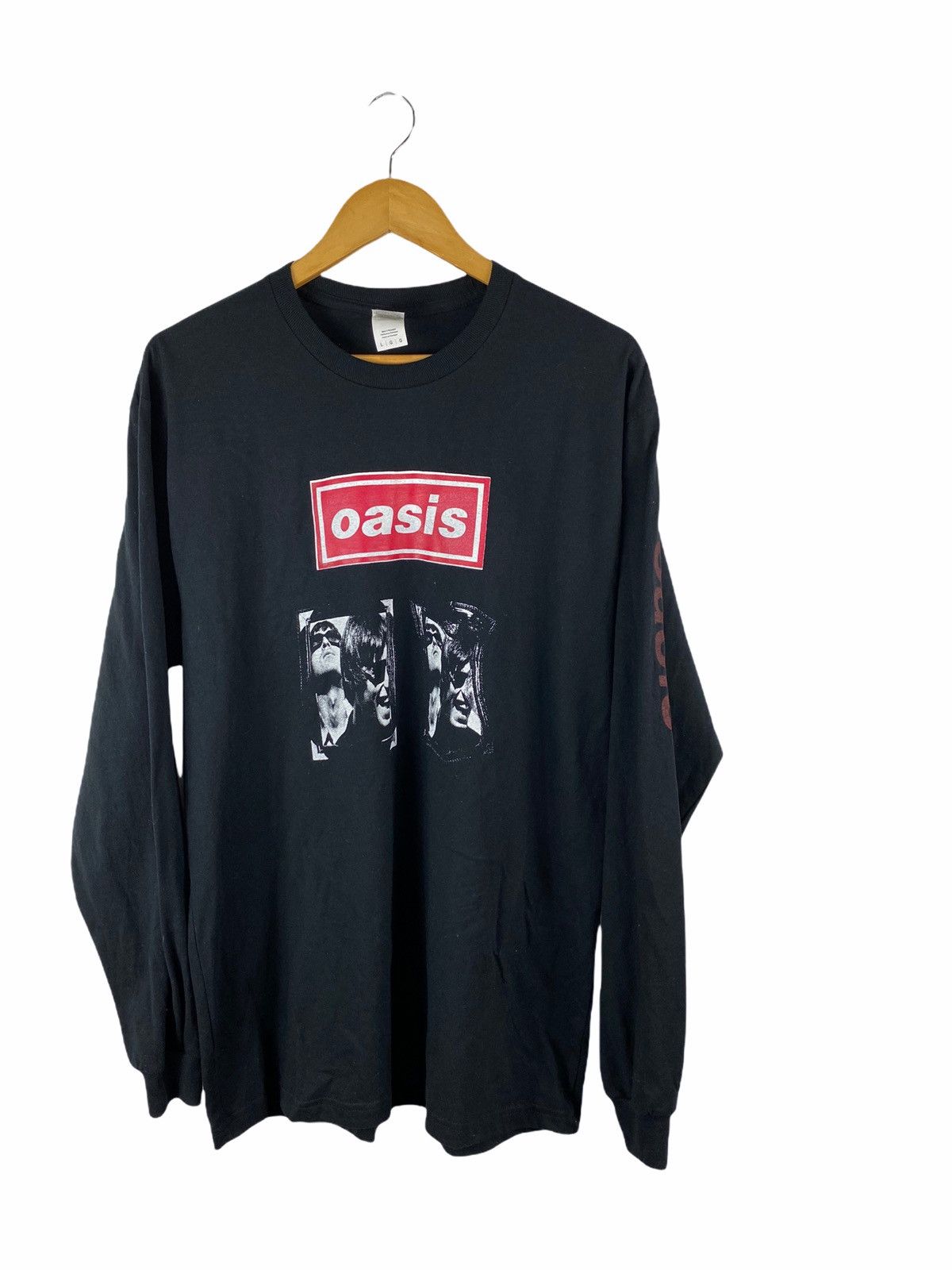 Tees Oasis Band Tour Britpop Longsleeve Shirt Hoodie, Sweatshirt | FlexRushtees.com