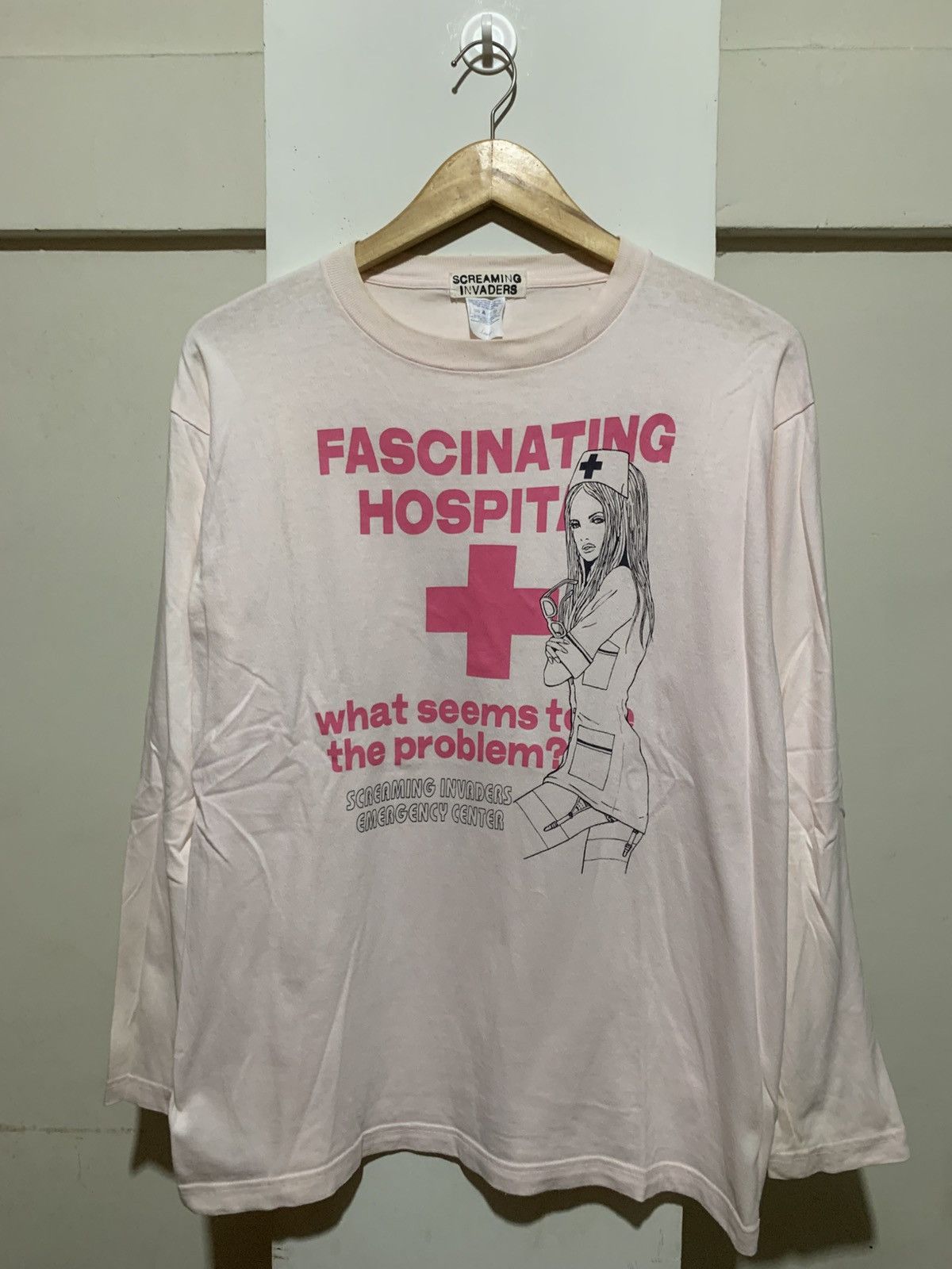 Mastermind Japan Japanese Screaming Invaders Hysteric Style Longsleeve Tee