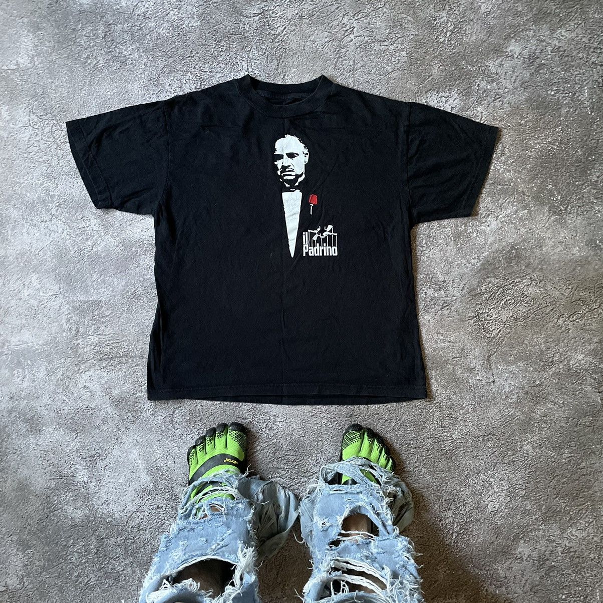 Vintage Y2k Lil Padrino Face Logo Funny Slogan Tee Hoodie, Sweatshirt | FlexRushtees.com