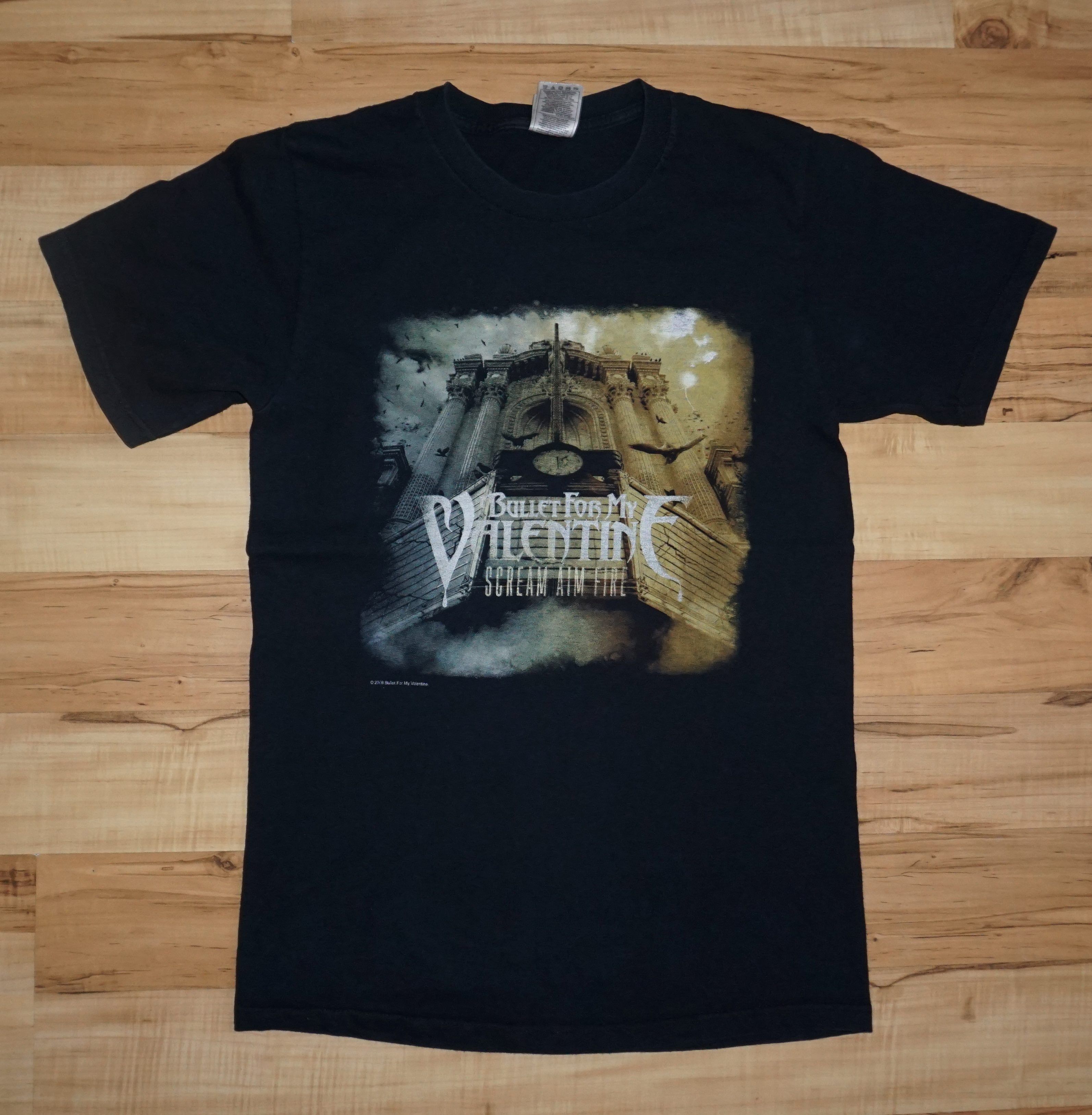 Vintage Bullet For My Valentine Scream Aim Tour Tshirt