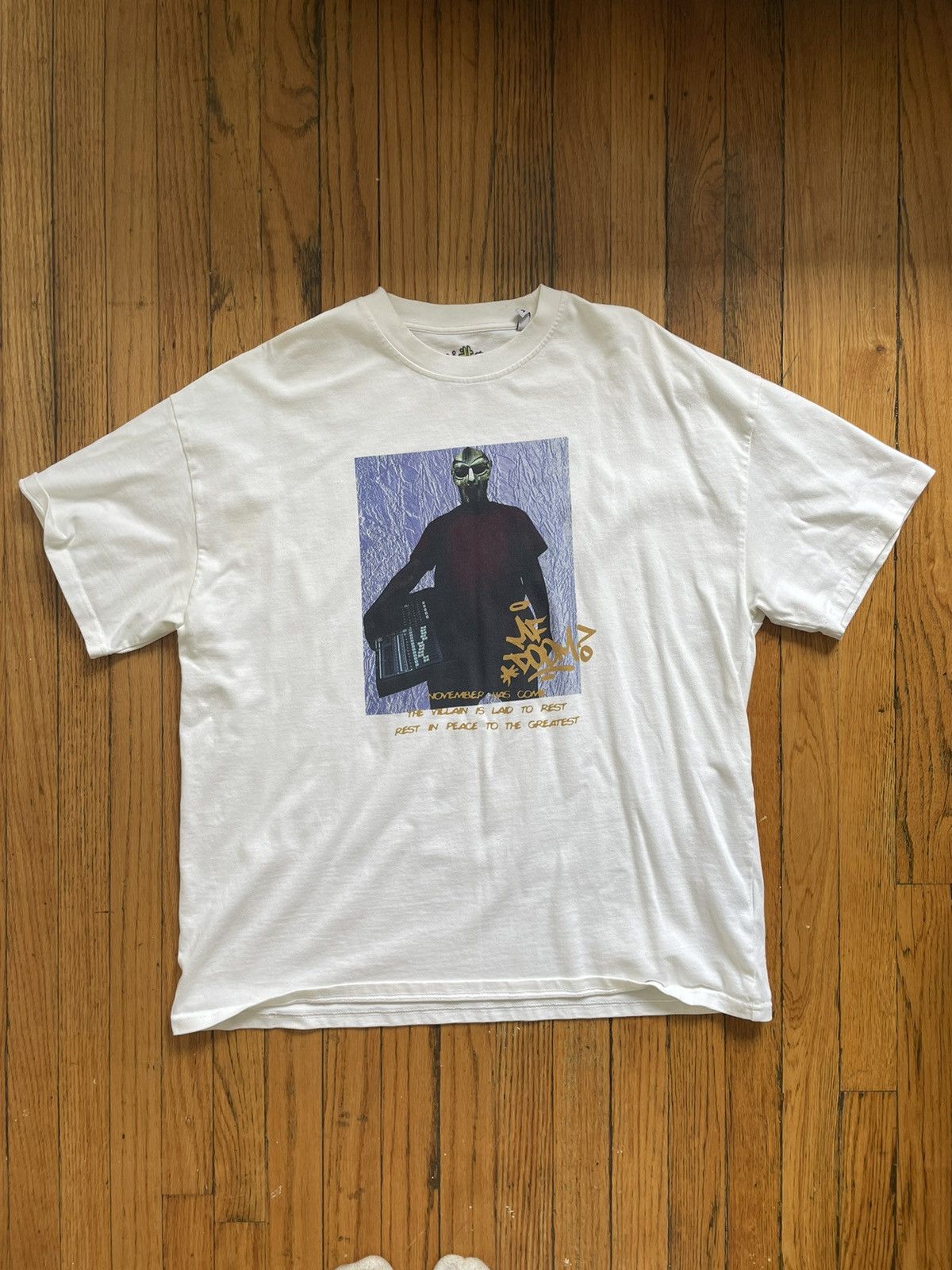 Rap Tees Mf Doom Tribute Tee From Acidtax
