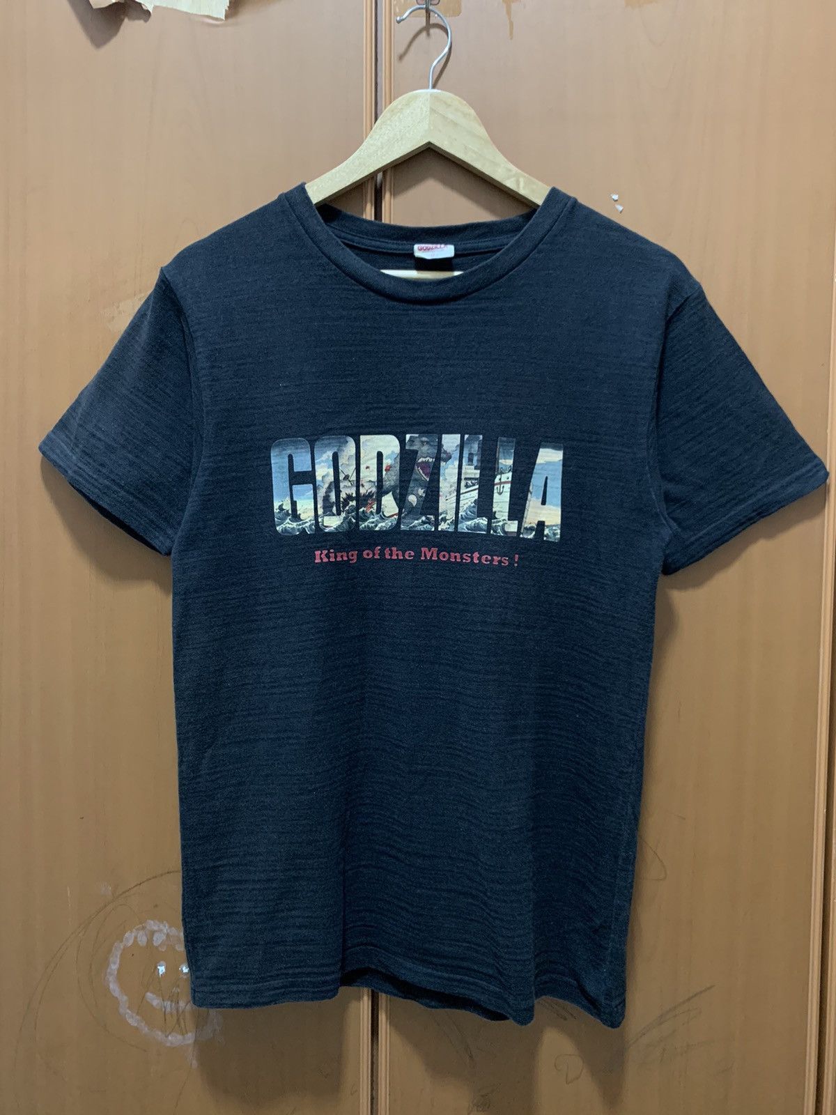 Anime Godzilla King Of The Monster Japanese Character Promo Tee Hoodie, Sweatshirt | FlexRushtees.com