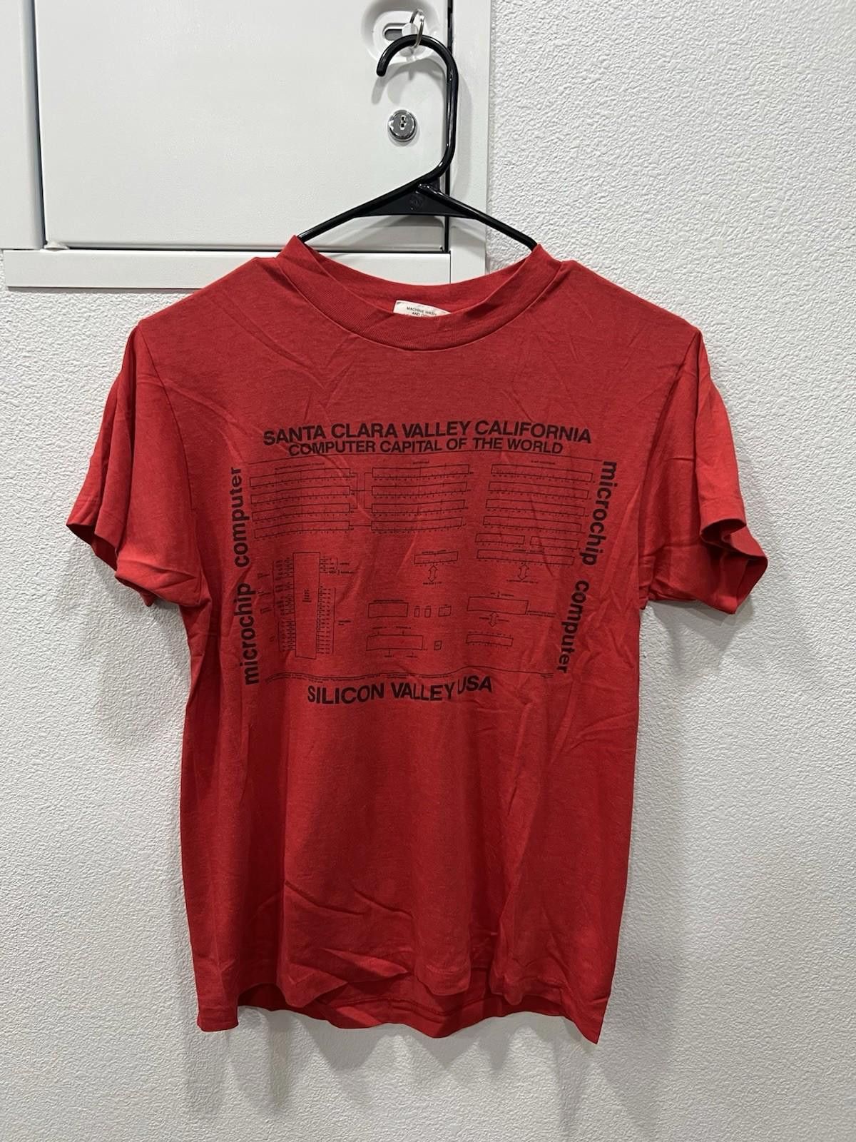 Hanes 70s Santa Clara Microchip Tee