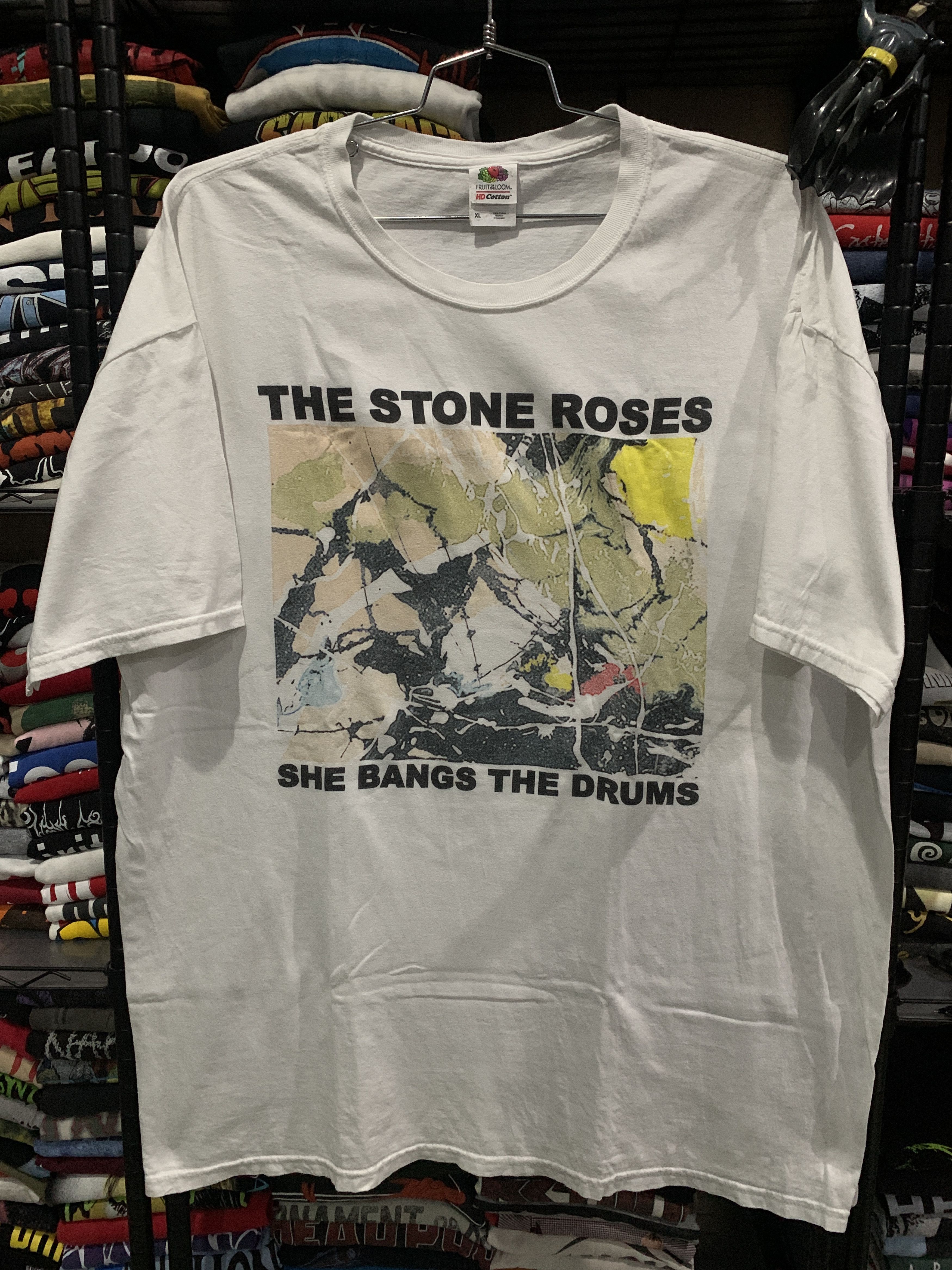 Vintage 2000s The Stones Roses She Bangs The Drums T-Shirts, Hoodie, Sweatshirt | FlexRushtees.com