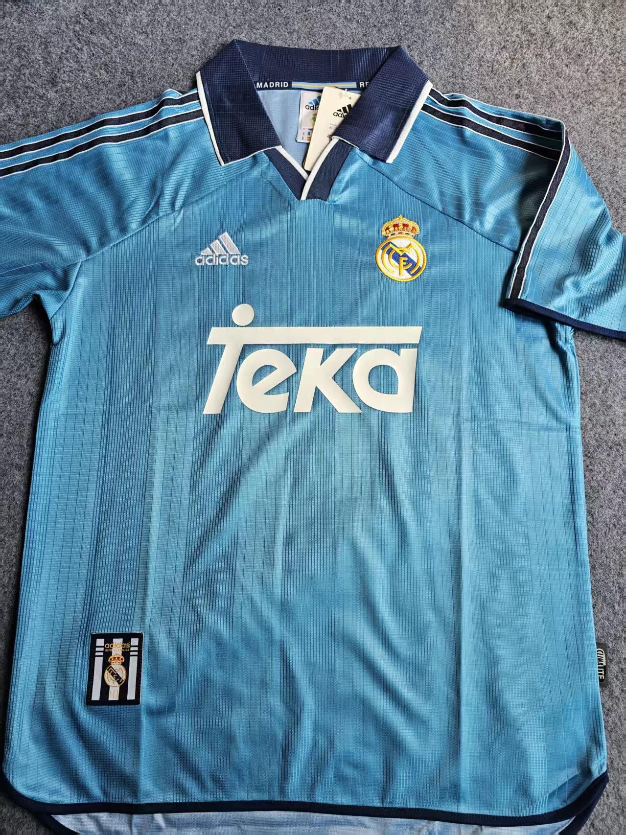 Other 1999 2000 Real Madrid Jersey Away S