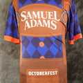 Vintage Samuel Adams Shirt Adult Xl Brown Octoberfest Lederhosen Graphic Beer Promo Tee Shirt Mens X Hoodie, Sweatshirt