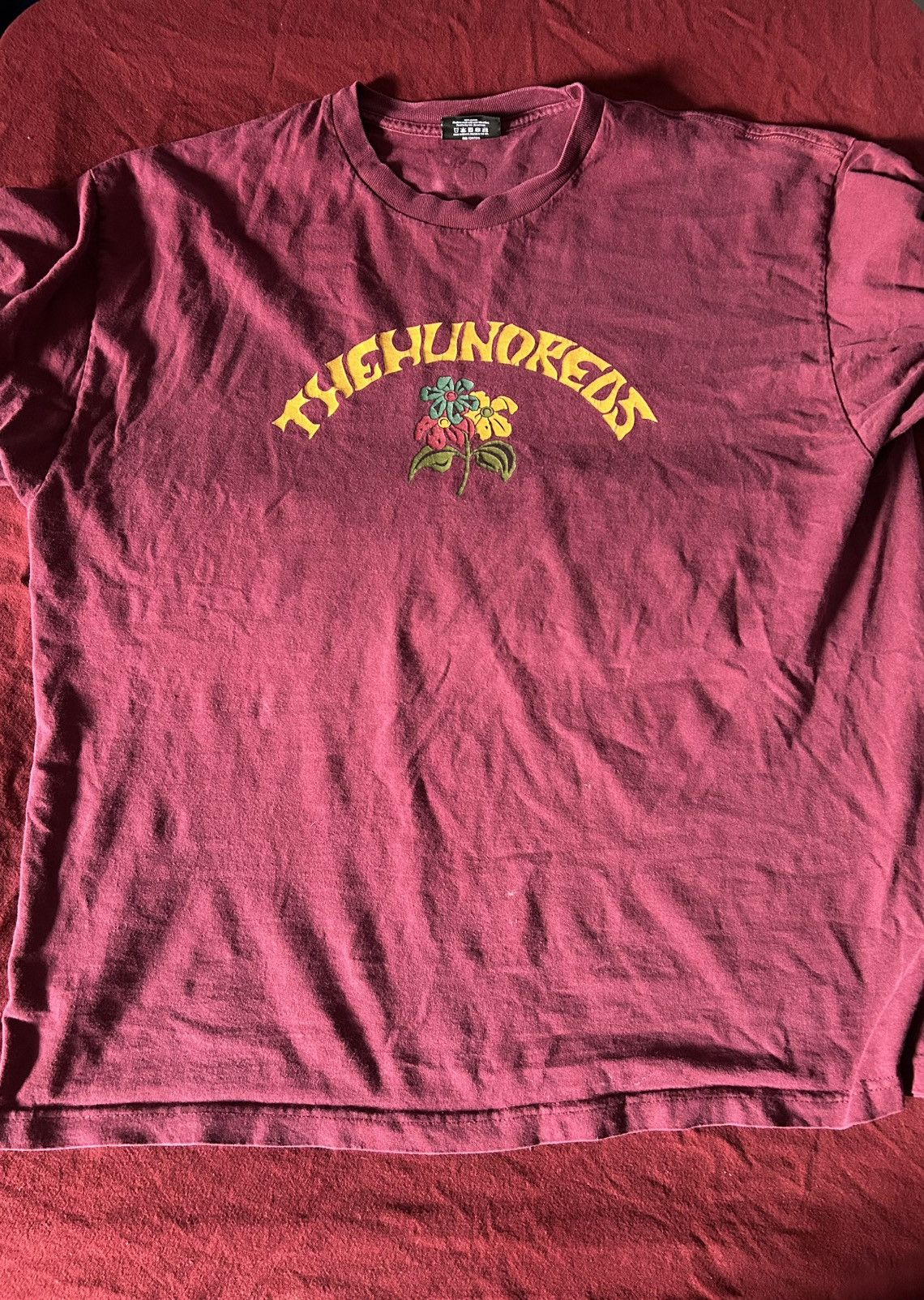The Hundreds Classic Vintage The Hundreds Maroon Graphic Tee Hoodie, Sweatshirt | FlexRushtees.com
