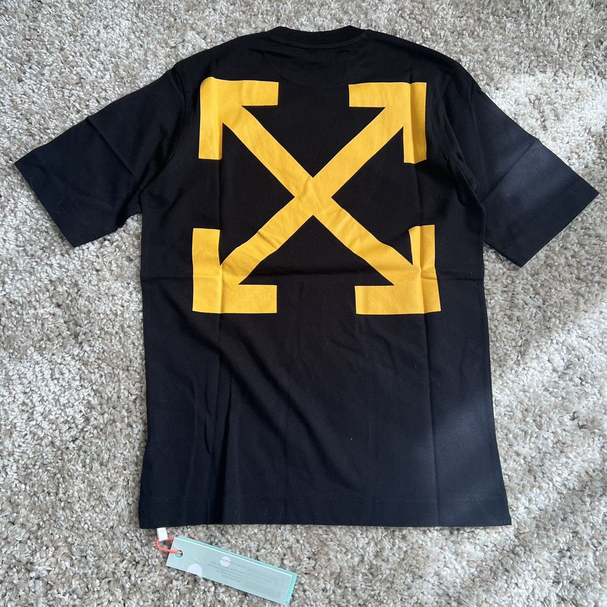 White Off White T Shirt Carravaggio Tee T By Virgil Abloh New Logo Hoodie, Sweatshirt | FlexRushtees.com