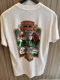 Delta Vintage 90s Texas Longhorns Tee Delta Deadstock Nwt L Hoodie, Sweatshirt | FlexRushtees.com