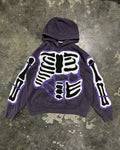 Japanese Brand Y2k Custom Hoodie Bones