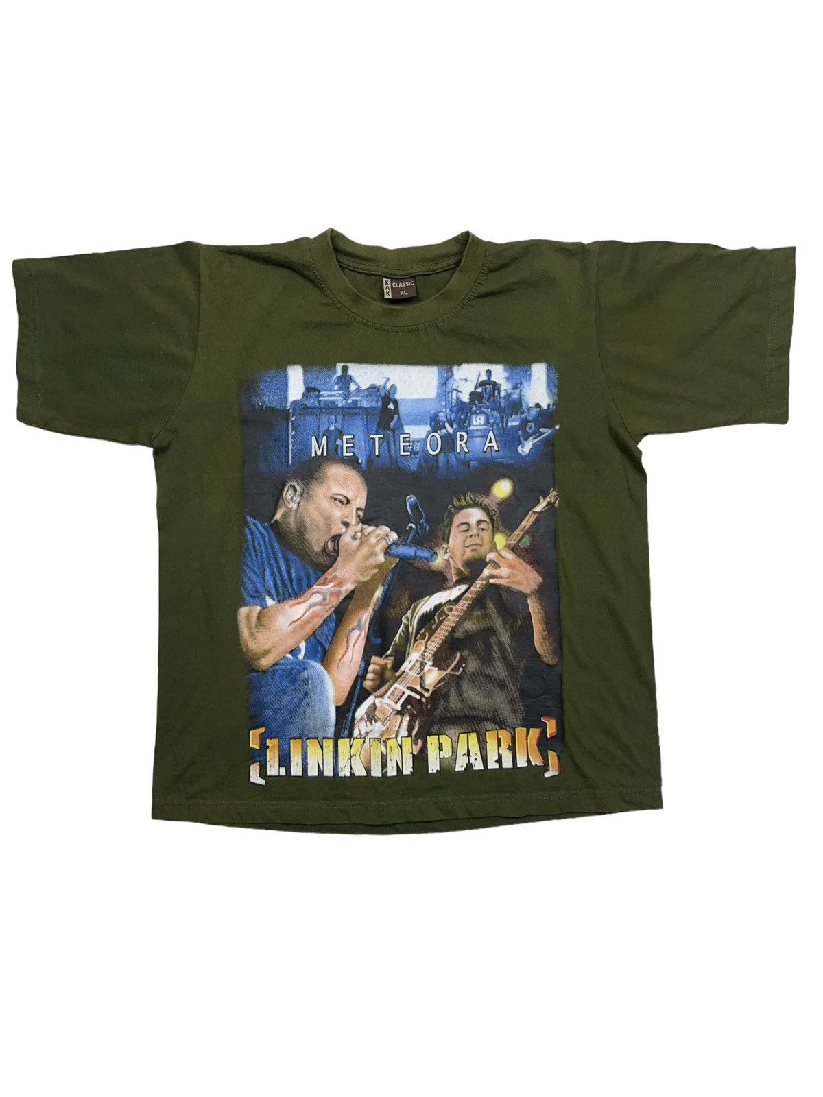 Vintage Linkin Park Meteora Double Sided T Shirt Hoodie, Sweatshirt | FlexRushtees.com