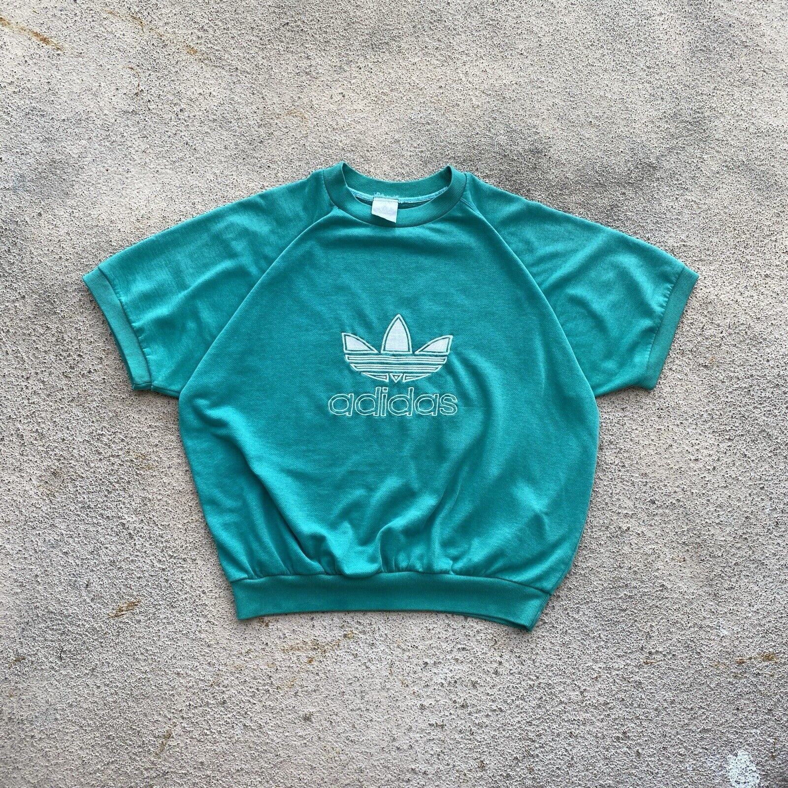 Vintage 70s Adidas Ringer Shirt Sweatshirt 3 4 Walesbonner