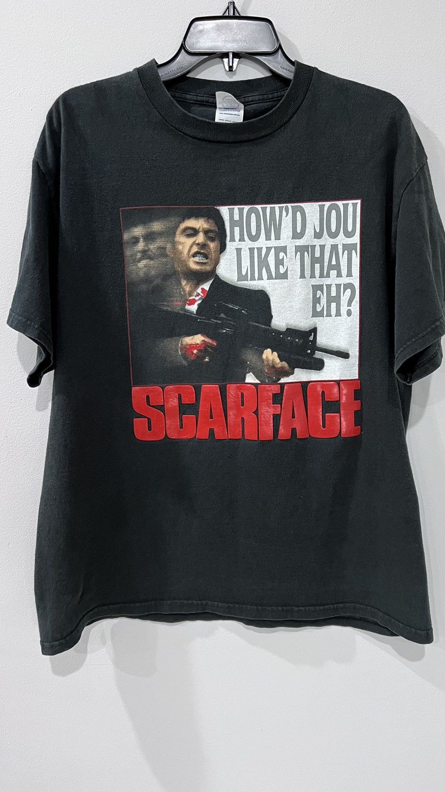 Vintage Scarface How D Jou Like That Eh Tee Size Large Delta Tag