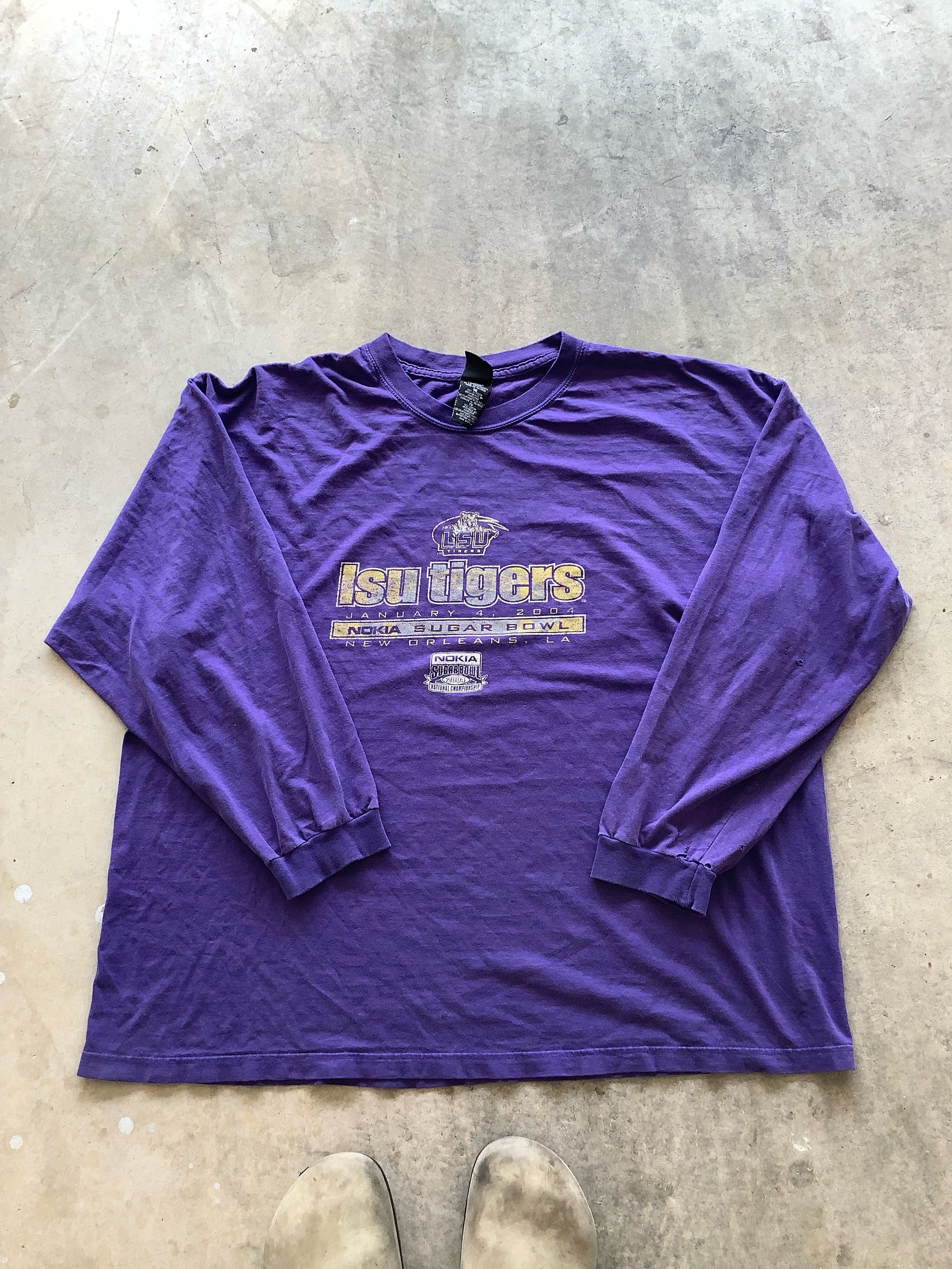 Starter Vintage Lsu Sugar Bowl Long Sleeve Tee 2004