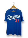 Starter X Vintage Steals Vintage 90s Starter Mlb Dodgers Mike Piazza 31 T-Shirts, Hoodie, Sweatshirt | FlexRushtees.com
