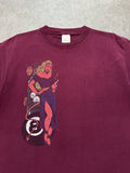 Vintage Frank Kozik Art Shirt Devil Girl Smoking 8 Ball Tee