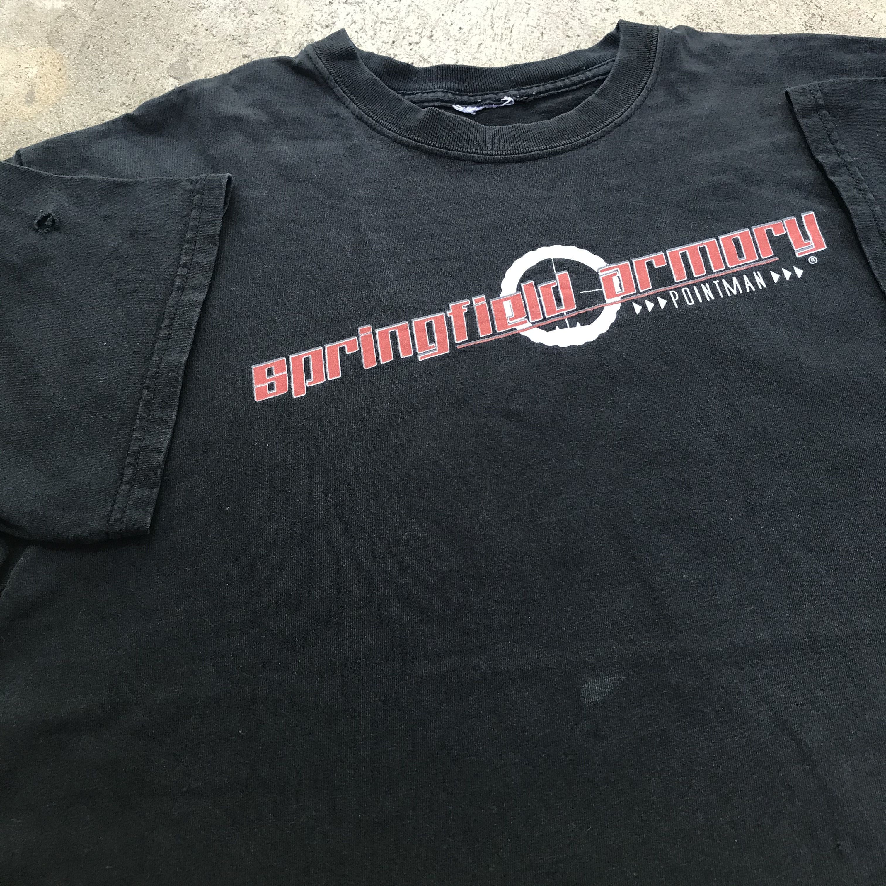 Vintage Springfield Armory Gun Promo Tee Shirt Hoodie, Sweatshirt | FlexRushtees.com