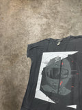 Diesel T Shirt Astronaut Motorcycle Rider Graphic Grey M L