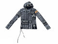 Galliano John Galliano Newspaper Printed Hoodie T-Shirts, Sweatshirt | FlexRushtees.com