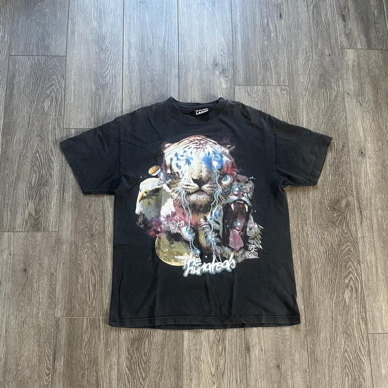 The Hundreds Super Rare The Hundreds Graphic Black Tee Hoodie, Sweatshirt | FlexRushtees.com
