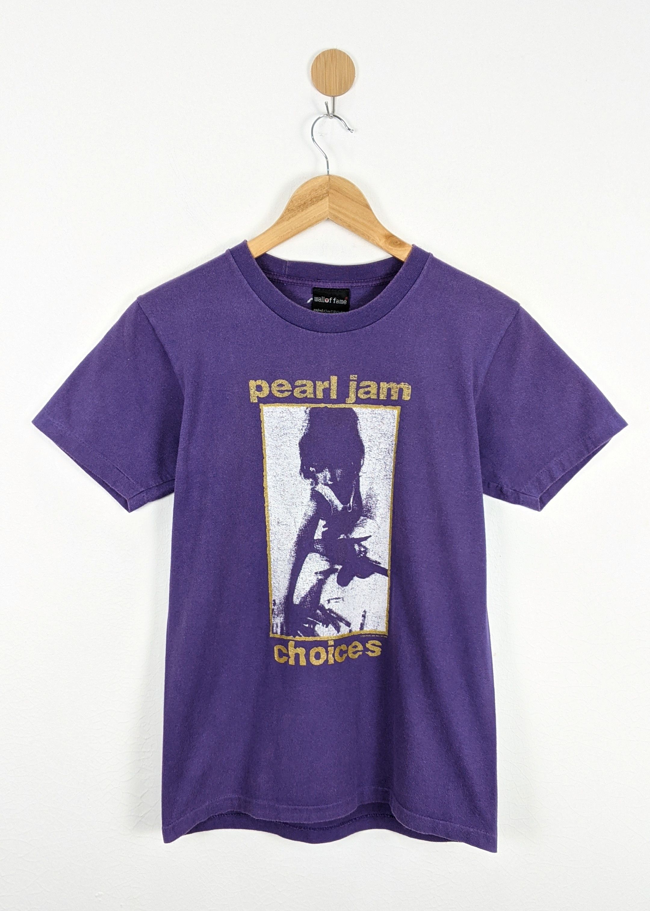 Band Tees Vintage Pearl Jam Choices Shirt Hoodie, Sweatshirt | FlexRushtees.com