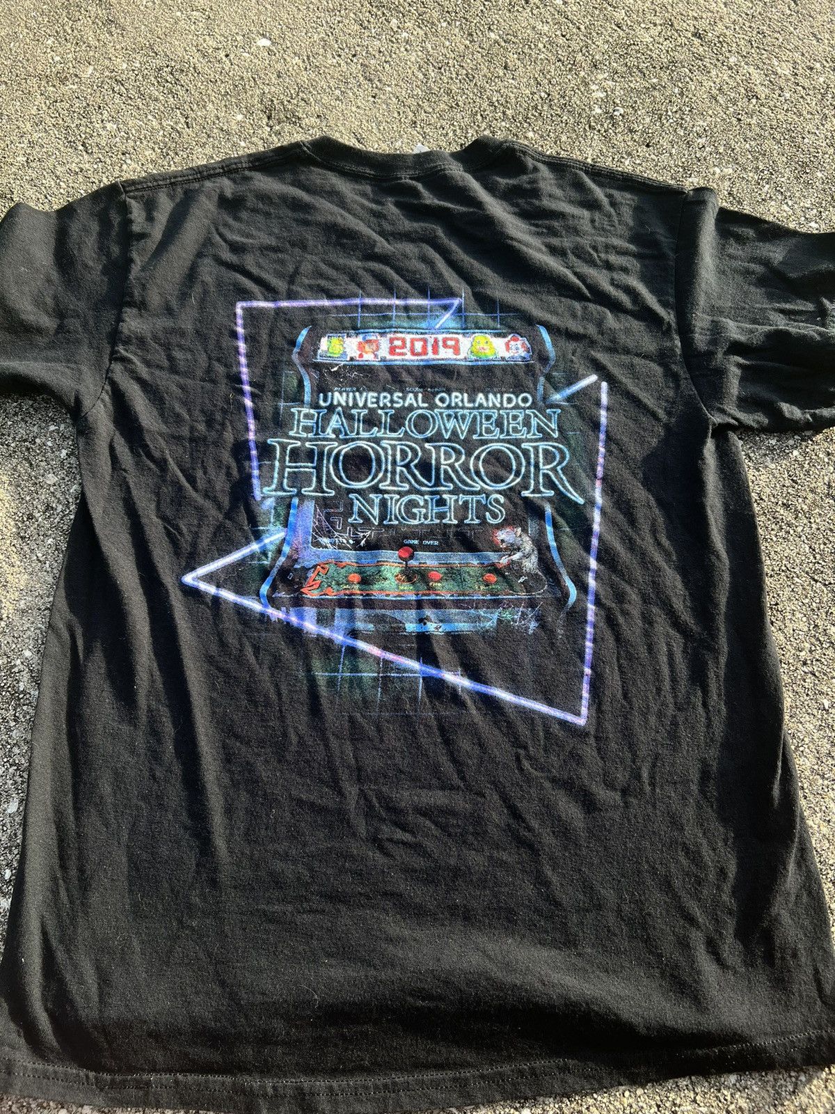 Universal Studios 2019 Hhn Halloween Horror Nights Staff Tee Hoodie, Sweatshirt | FlexRushtees.com