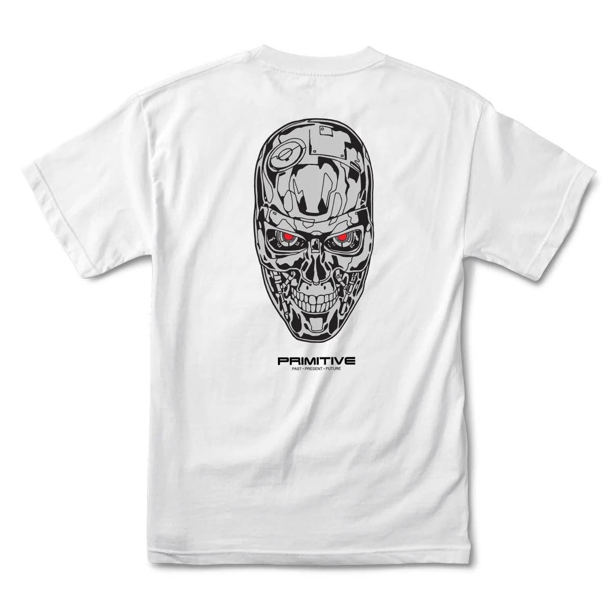 Terminator 2 Skynet Tee T Shirt White