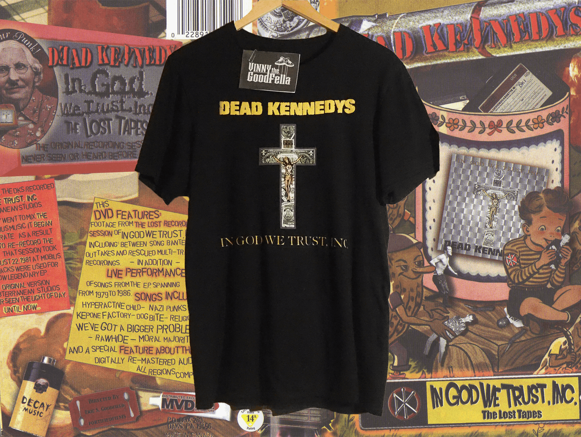 Kennedys Dead Kennedys In God We Trust Inc T Shirt Hoodie, Sweatshirt | FlexRushtees.com
