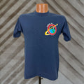Fruit Of The Loom Vintage Nasa Shirt 90s Space Center Houston Camp Shuttle Navy Blue Adult Small Men