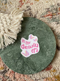In My Delulu Era Die-Cut Sticker