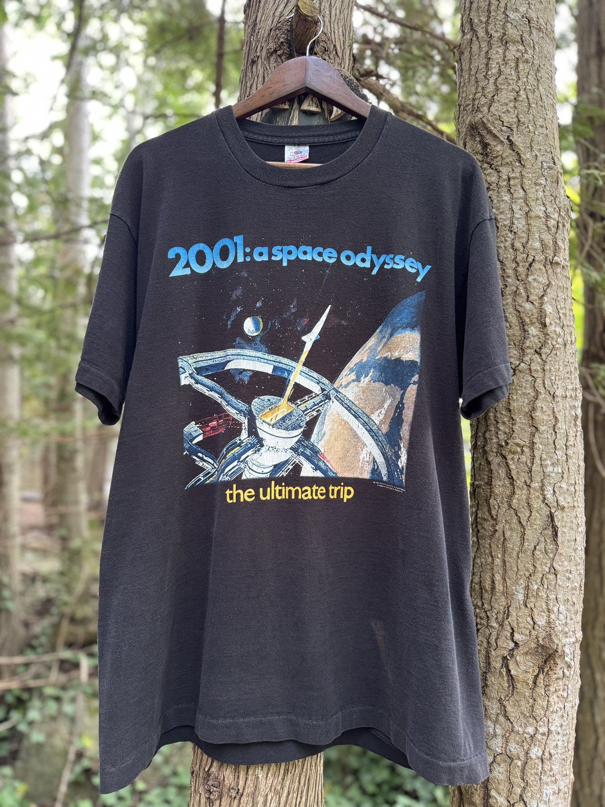 Vintage 1993 2001 A Space Odyssey Tee Grail Xl Hoodie, Sweatshirt | FlexRushtees.com