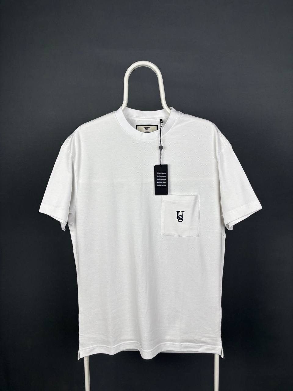 Ronnie Fieg Kith Us Pocket T Shirt Size White Hoodie, Sweatshirt | FlexRushtees.com