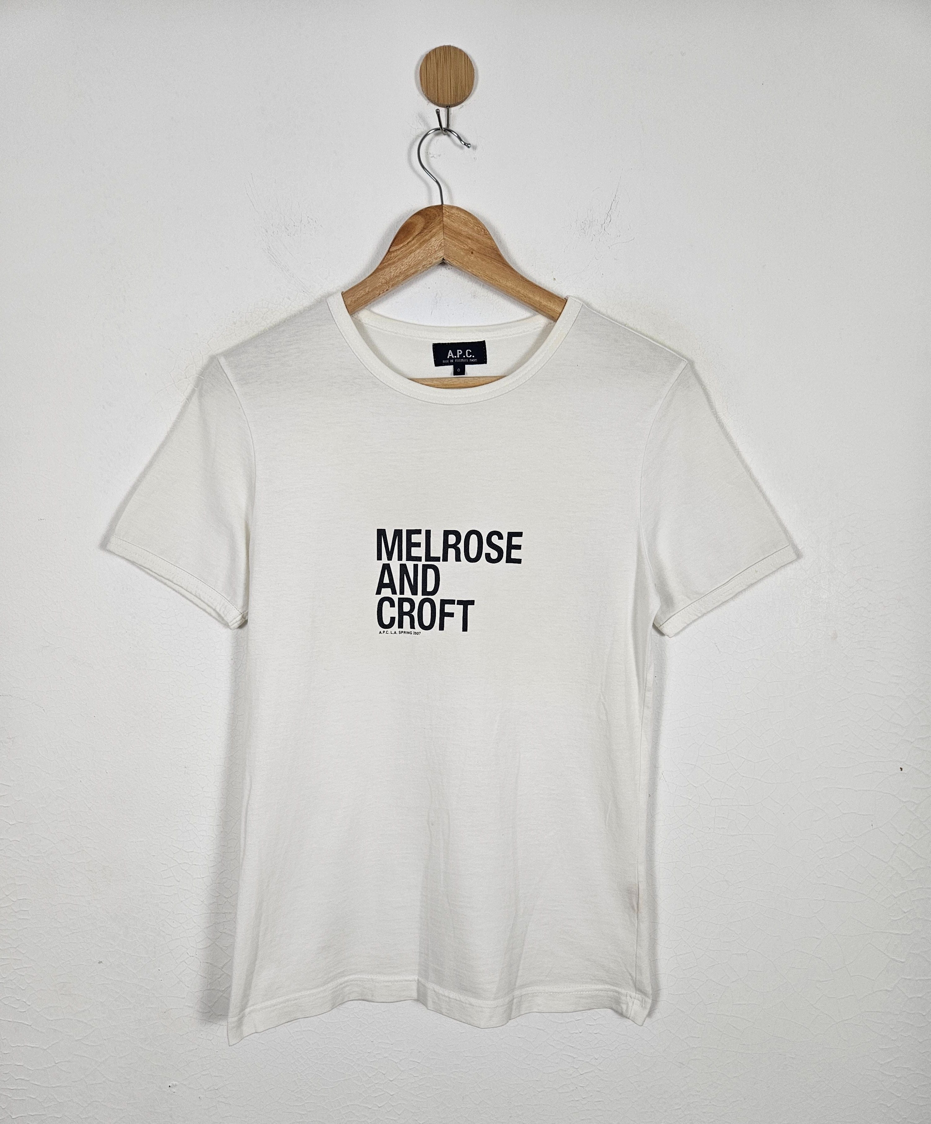 A P C Apc Melrose And Croft La Spring 2007 Shirt Hoodie, Sweatshirt | FlexRushtees.com