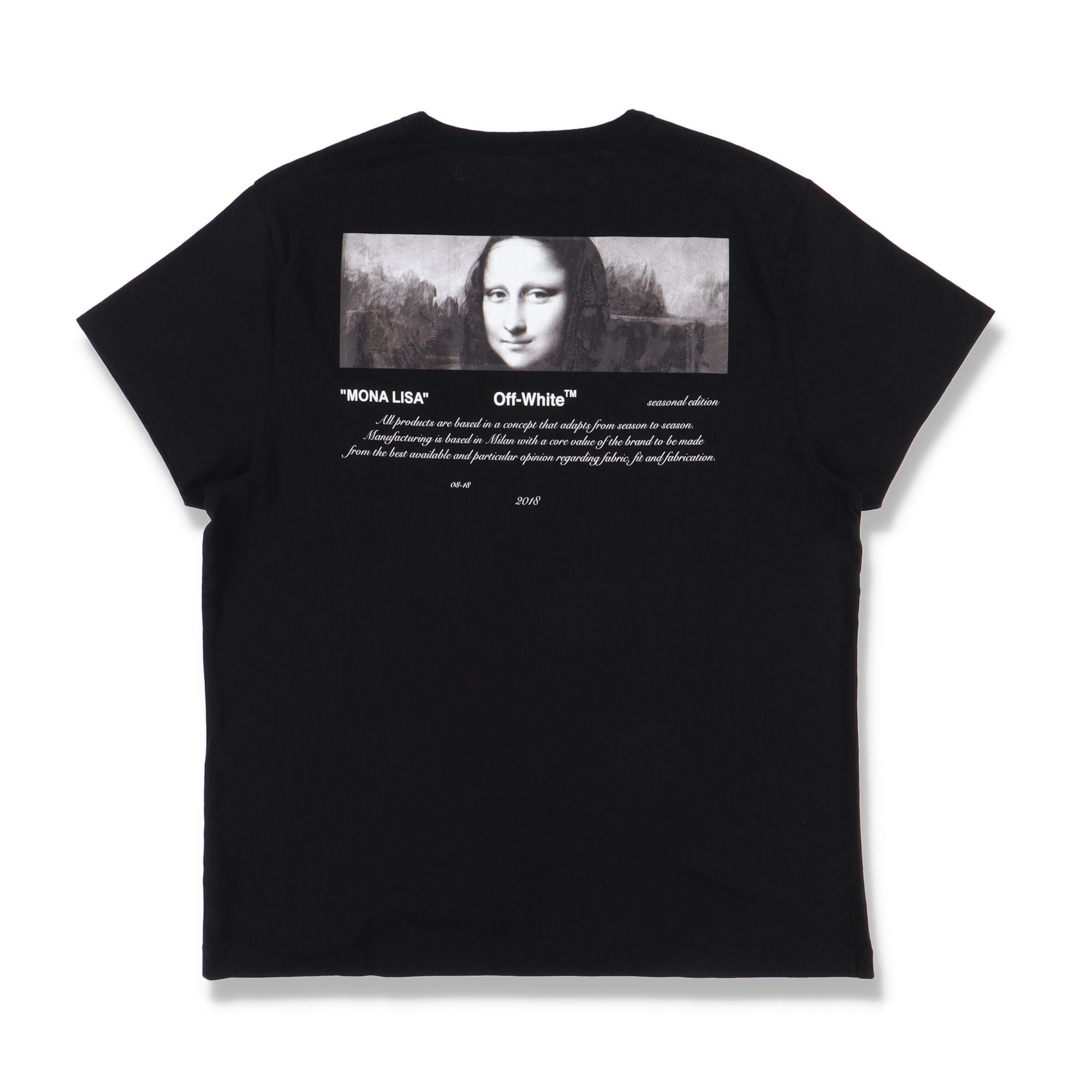 Off White Black Mona Lisa For All Oversized T Shirt Hoodie, Sweatshirt | FlexRushtees.com