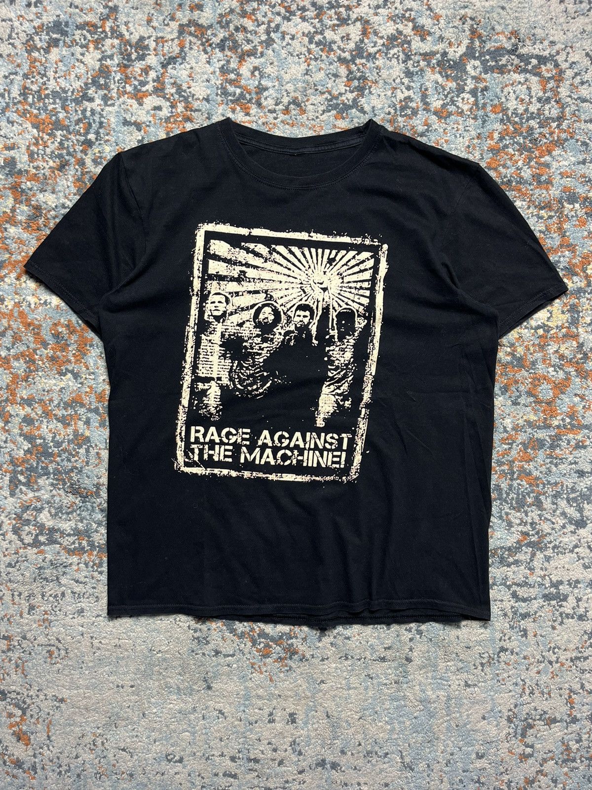 Rage Against The Machine X Vintage Vintage Y2k Rage Against The Machine Graphic Band Tee Hoodie, Sweatshirt