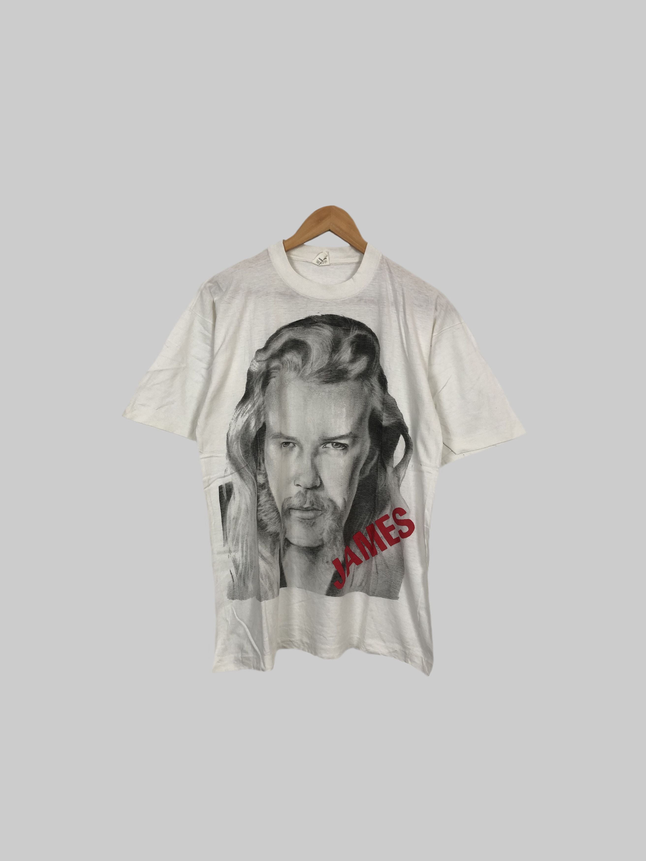 Vintage 90s Metallica James Hetfield Judas Priest T-Shirts, Hoodie, Sweatshirt | FlexRushtees.com