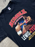 Vintage Rumble Boxing Mike Tyson Vs Lewis Pyramid Tee Xxl Hoodie, Sweatshirt | FlexRushtees.com