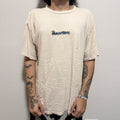 Mossimo Vintage 90 S Cream Thrashed Streetwear Mossimo Skater Tee