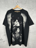 Vintage Slash Liquid Blue Aop Full Printed Tee Rock Band Hoodie, Sweatshirt | FlexRushtees.com