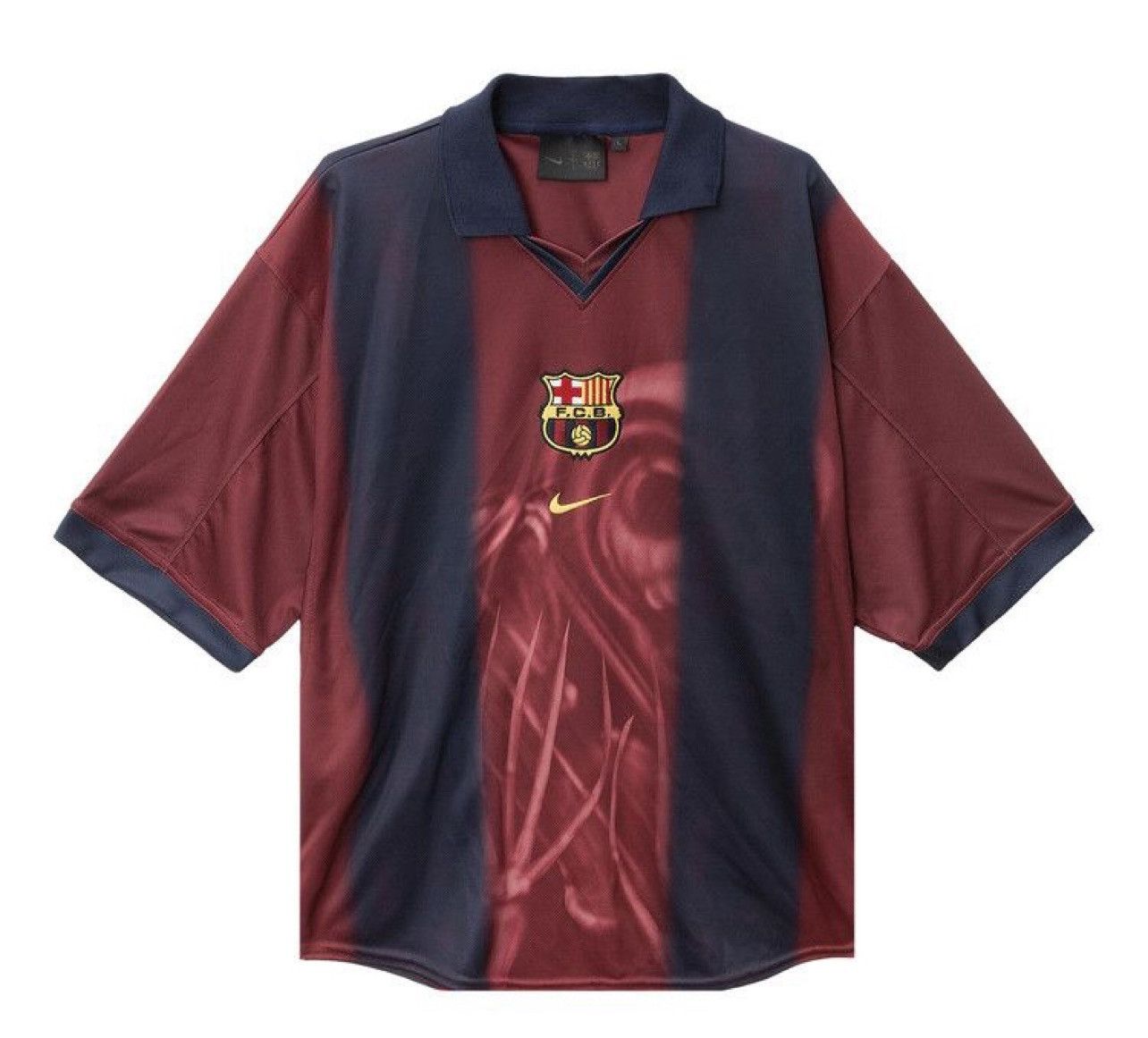 Barcelona Retro Skeleton Jersey