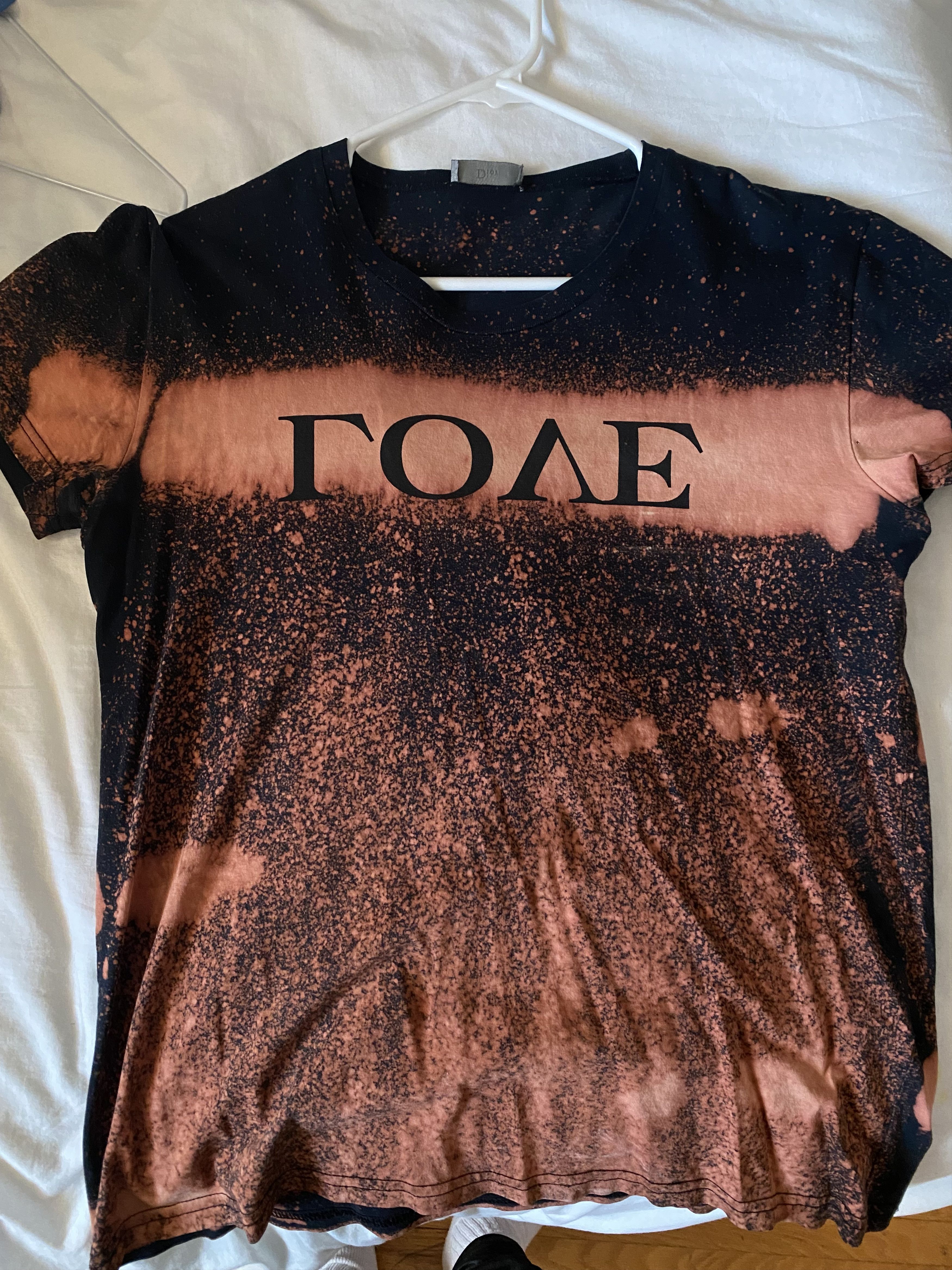 Dior Love Tee Bleached Hoodie, Sweatshirt | FlexRushtees.com