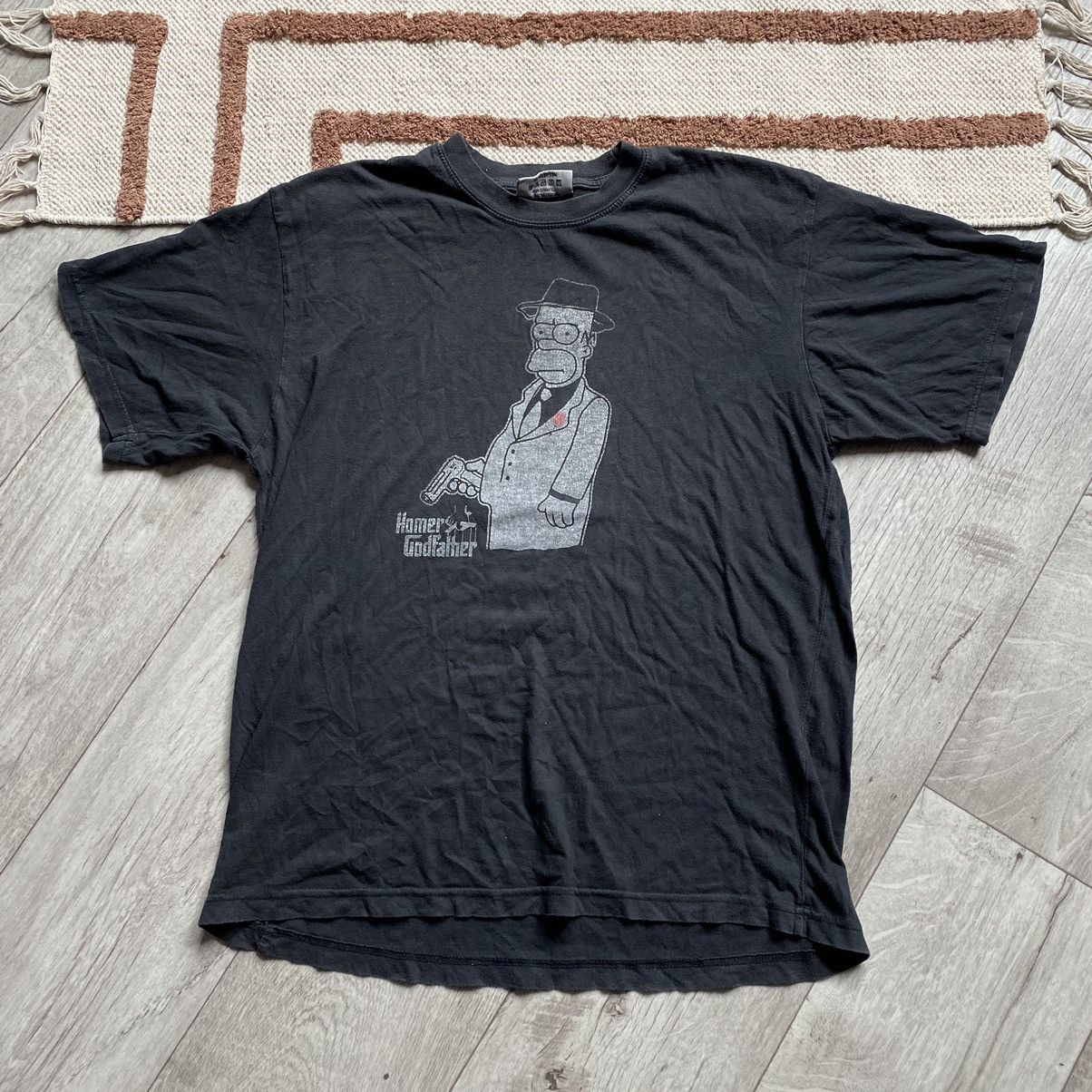 Simpsons Vintage The Simpsons Like Godfather Faded T Shirt Hoodie, Sweatshirt | FlexRushtees.com
